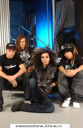 deci qm spuneam ei formeaza tokio hotel tokio hotel